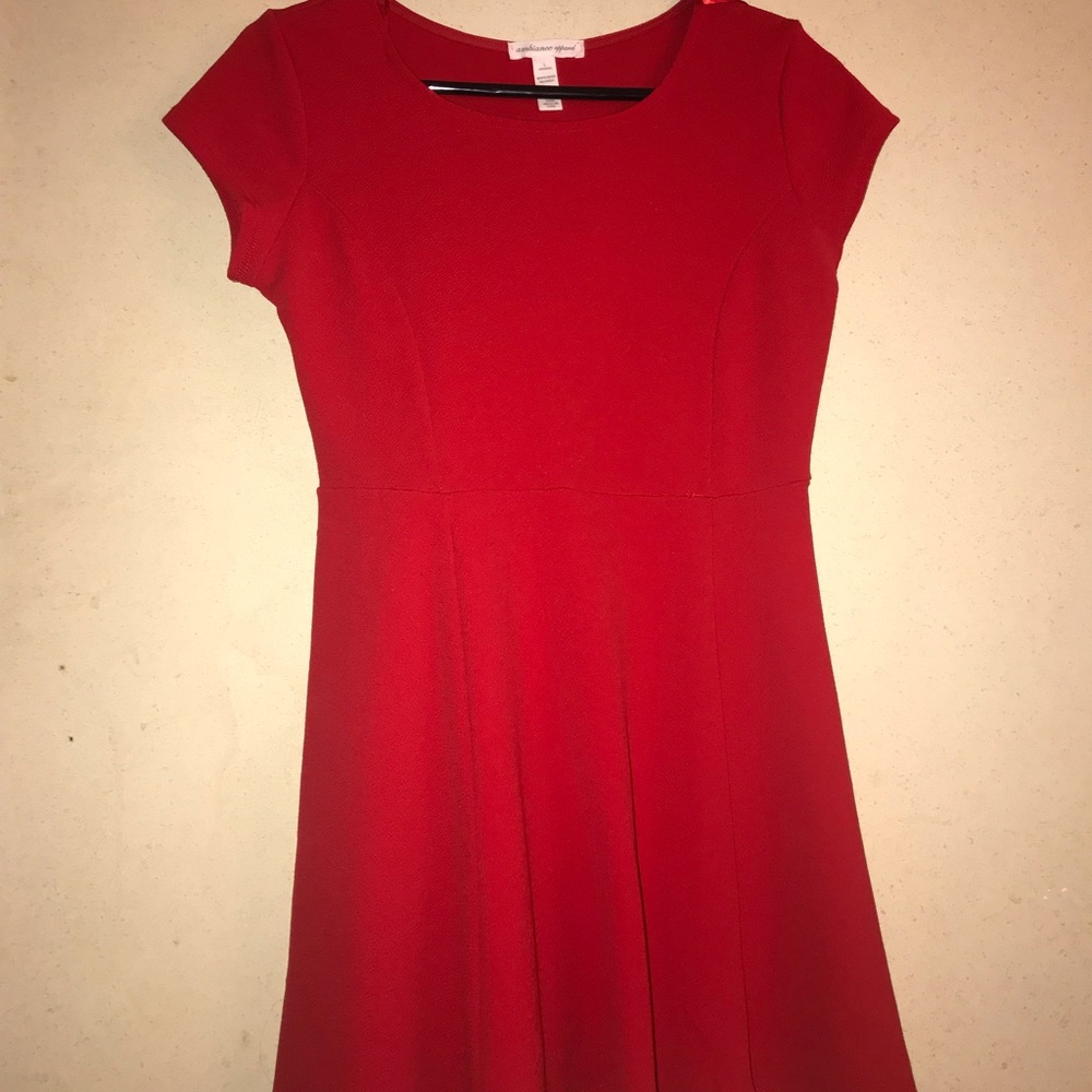 Red dress